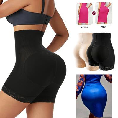 Women Butt Lifter Shapewear Shorts Waist Trainer Booty Boyshorts Fake Ass Padding Panty Hip Enhancer Body Shaper Slimming Underwear
