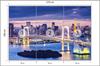 Photomural Rainbow Bridge In Tokyo  Structural Vinyl 270x180