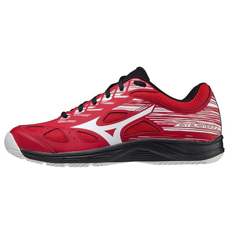 

Mizuno Sky Blaster 2 Удобные Прочные Низкие Кроссовки для Бадминтона Унисекс Красный Черный 71GA204563 40.5