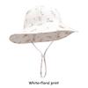 Adjustable Cotton Baby Fisherman Hat Sun Protection Breathable Cartoon Fruit Floral Print for 1-3 Years