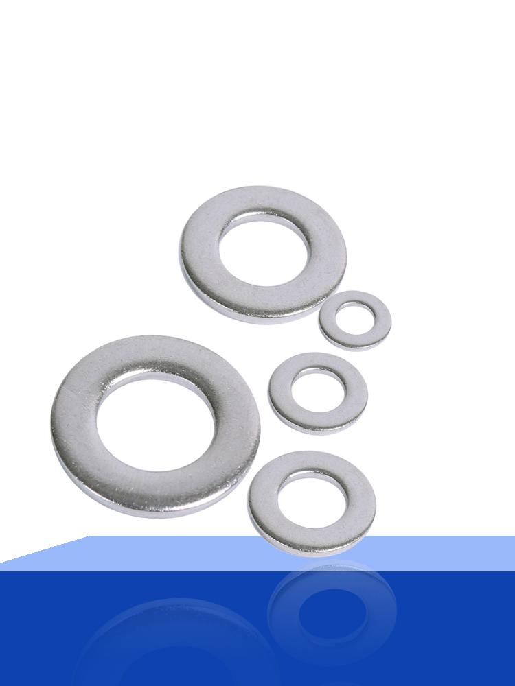 304 Stainless Steel Flat Washer M2-M27 - Thick and Thin Sizes