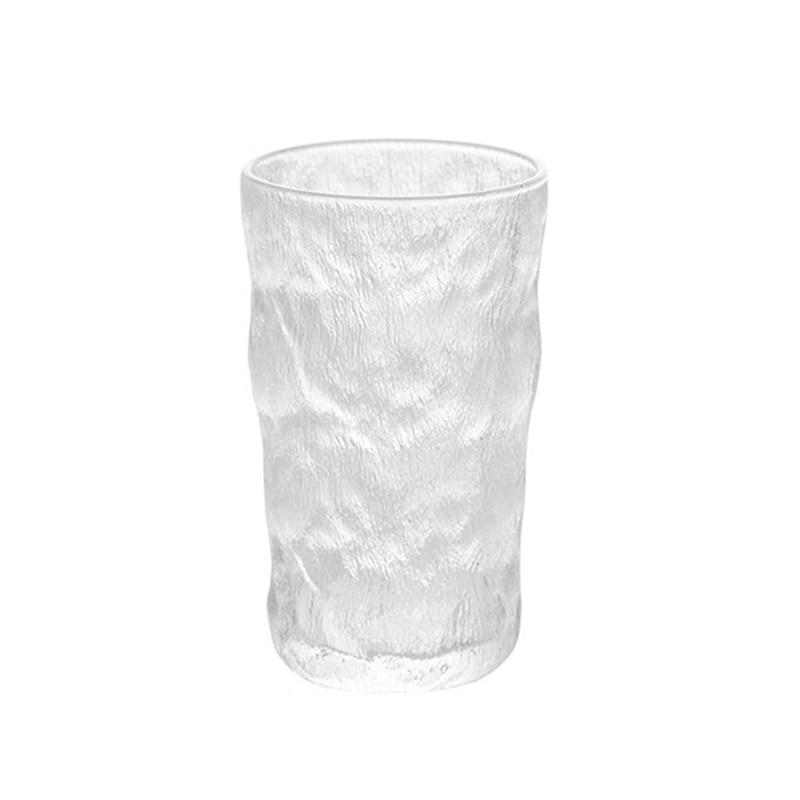 

Японский стиль Ледник Узор Стакан Ins Стакан для воды Стакан для сока Чашка для кофе Пивной стакан Завтрак Молочный стакан