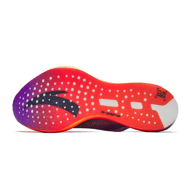 Anta C202 G9 Charge Comfortable Simple Shock Absorption Non-Slip Wear-Resistant Low-Top Casual Running Shoes Women Sneaker Orange Purple 122445573-3