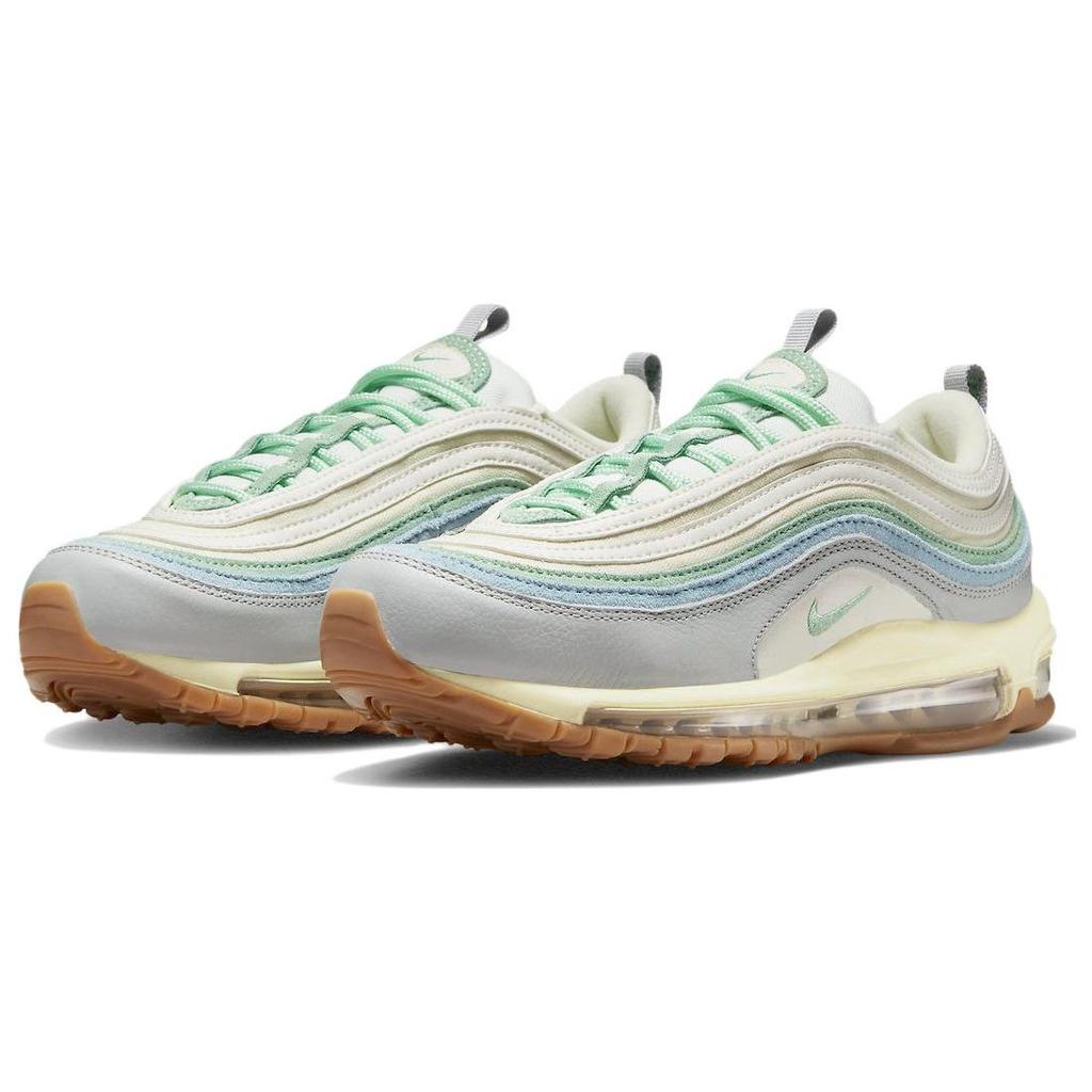 Nike Air Max 97 Certified Fresh Coconut Milk Smalto Verde Blu Usato Scarpe Lifestyle da Donna DX5766-131