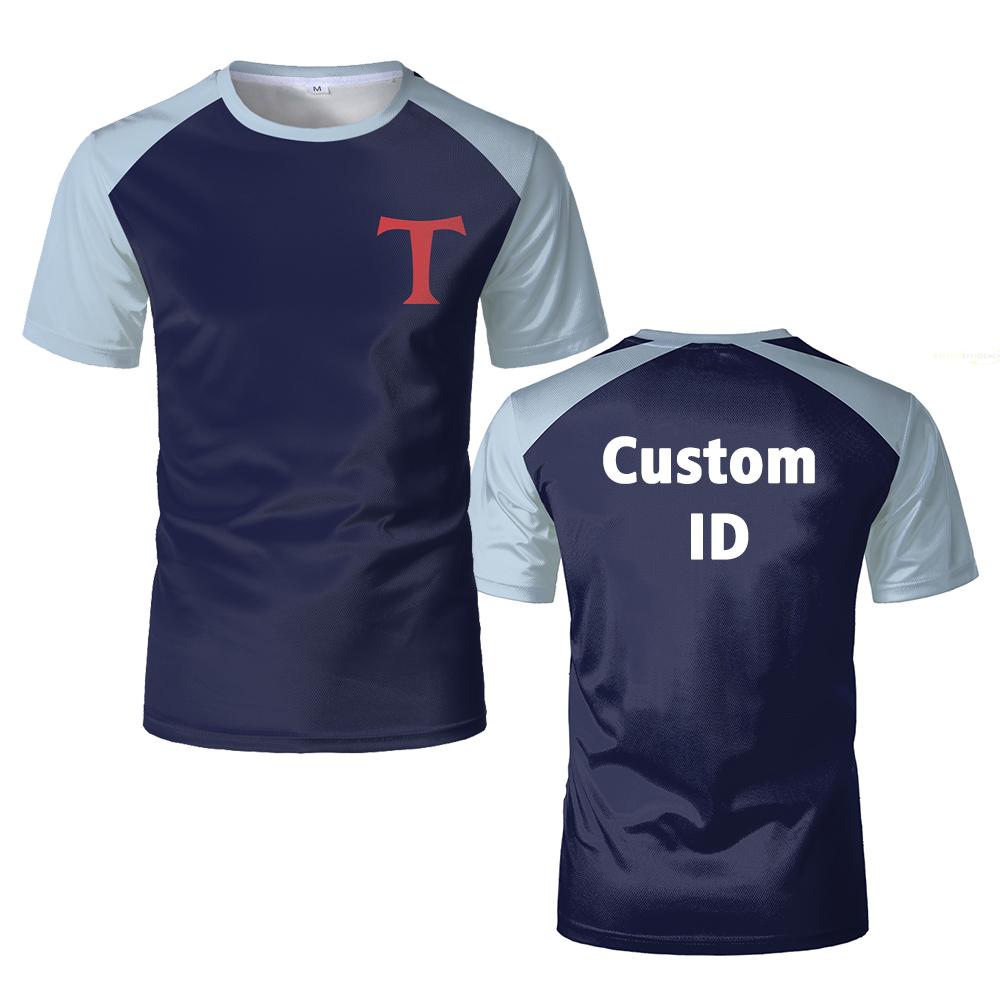 

Летние мужские рубашки Lenders, рубашки размера 10, футболка Tsubasa Captain, детские и взрослые футболки Atton с коротким рукавом для мальчиков 6XL