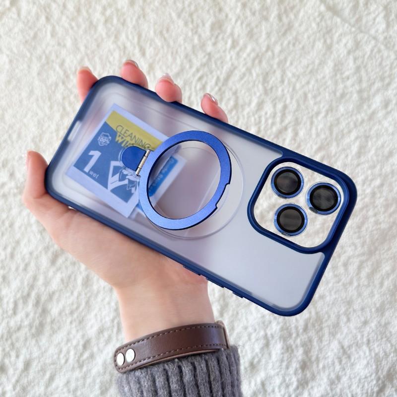 

IPhone 17 Matte Magnetic Pivot Bracket Phone Case Suitable Apple 16 With Lens Film Protective Cover 15 iPhone 16 PRO