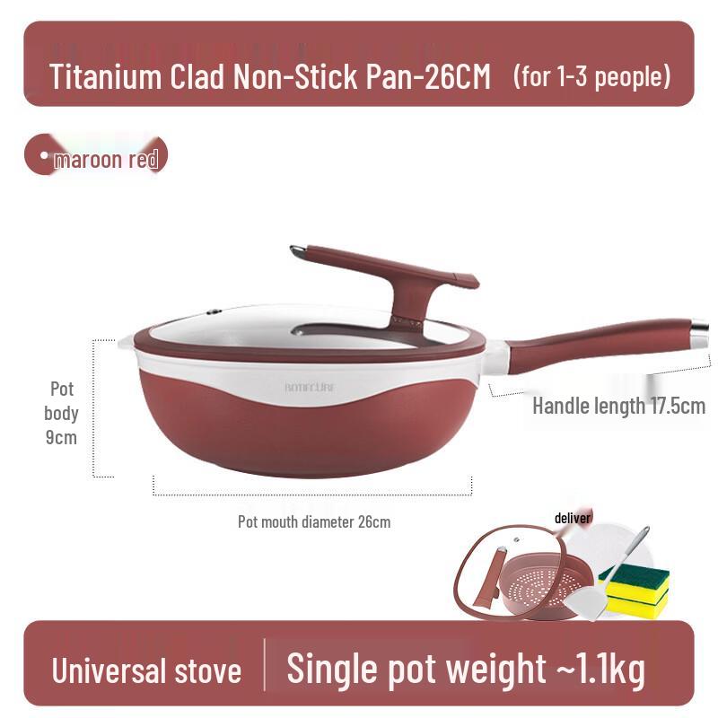 Многофункциональная сковорода Handon с титаново-керамическим антипригарным покрытием