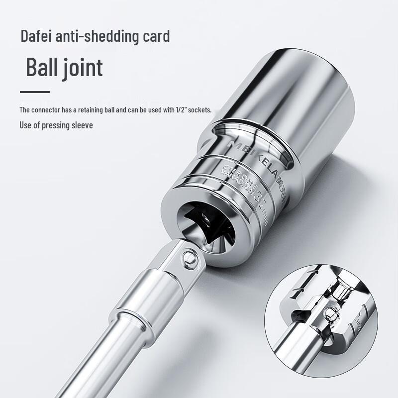 1/2" T-Handle Multi-functional Fly Wrench with Labor-saving Sliding Conversion Head
