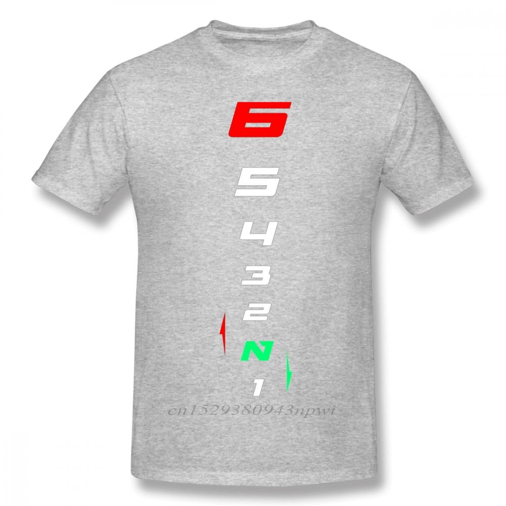 Motorcycle Shift Gear 1N23456 Moto T Shirt Round Neck Tees Hot Sale New Arrivla Plus Size Top Design