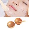 Mini-Größe Bambus DIY Gesichtsmasken-Mischschale mit Löffel Aromatherapie-Schalen-Set Massageöl Gesichtspflege Make-up Werkzeugsets Zubehör