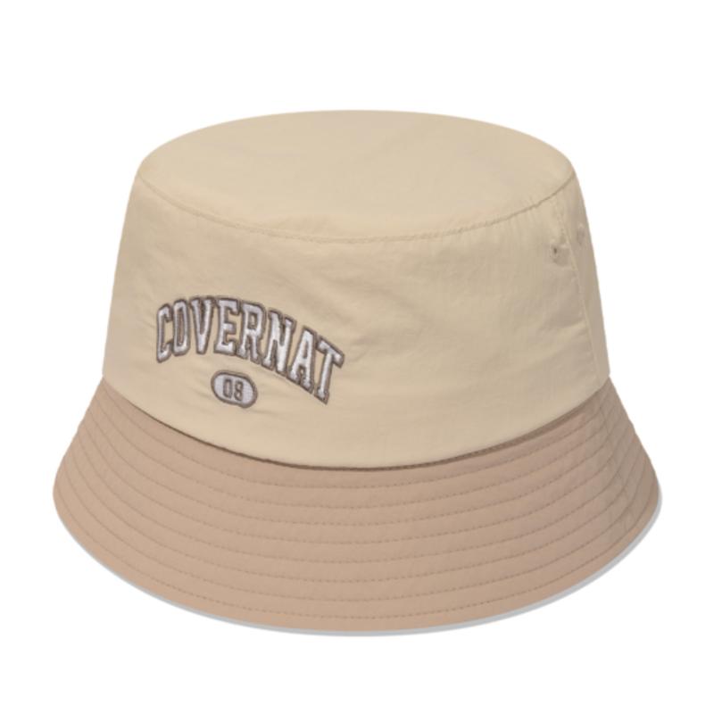 

COVERNAT Панама с логотипом арки Бежевая M