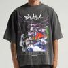 2026 Japanese Anime Evangelion of The New Century Ayanami Asuka Printed Parent-child T-shirt for Men and Women in Summer New