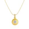 French High-end Brushed Octagonal Star Pendant Necklace for Women's Fashion, Versatile Collarbone Chain, Light Luxury Necklace