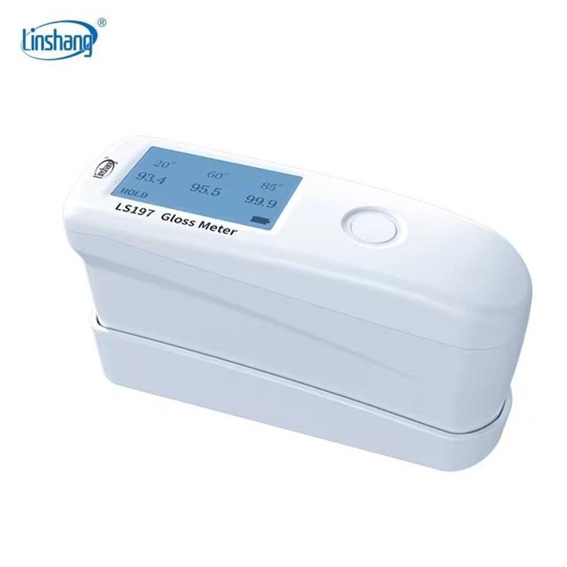 Linshang LS197 Gloss Meter Glossmeter for Marble Car Paint Floor Paper Stone Plastic Surface