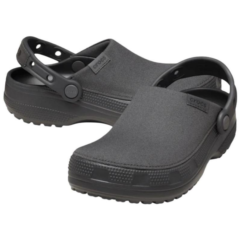 Crocs simple and comfortable breathable low-top lifestyle casual shoes unisex black