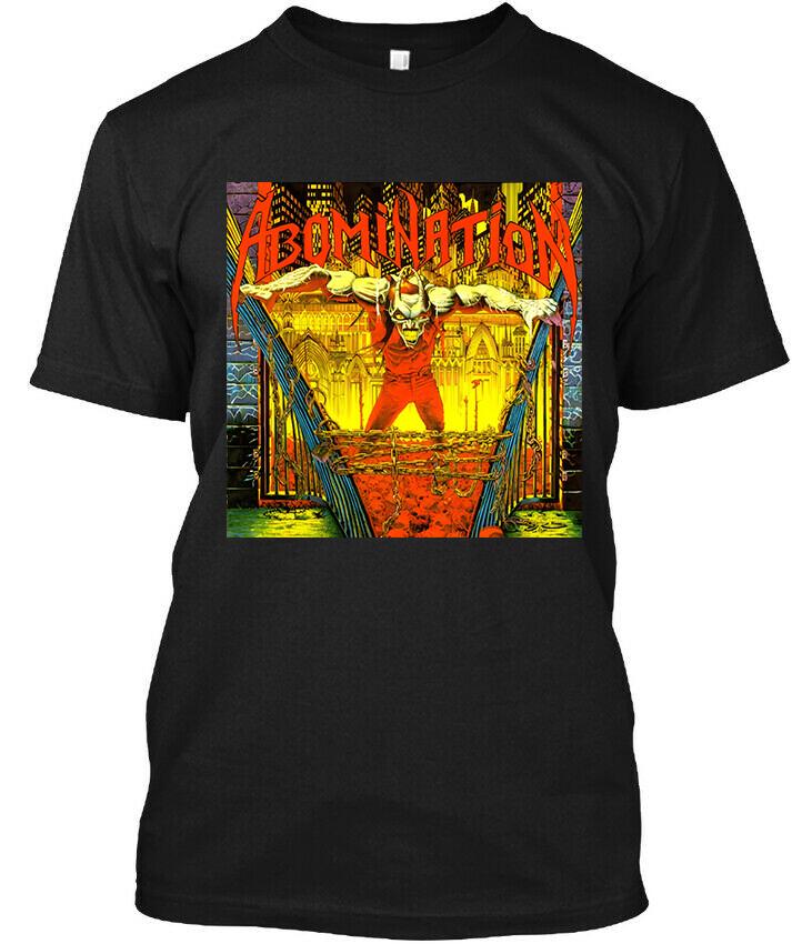 New! Popular Abomination American Music Graphic Vintage Art Logo T-Shirt Unisex T-Shirt S