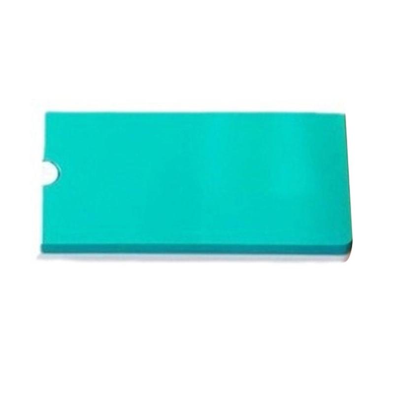 

Watercolor Paint Palette Box 28 Well Paint Storage Case Portable Rotating Paint Mixing Tray for Artist Student Painting світло-синій колір