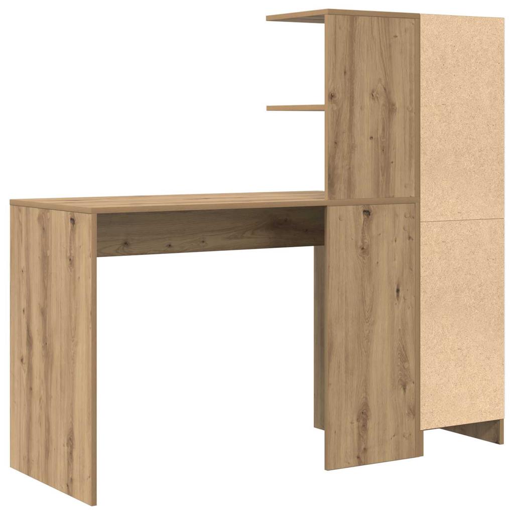 Desk 2 Pcs Artisan Oak