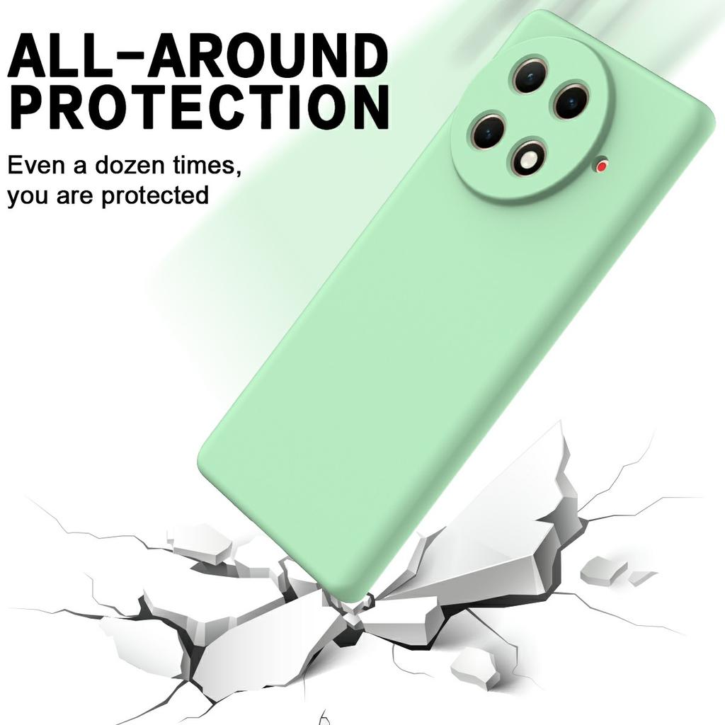 For TECNO Camon 30S Pro 4G/30S 4G Case Liquid Silicone Anti-Scratch Phone Cover with Hand Strap