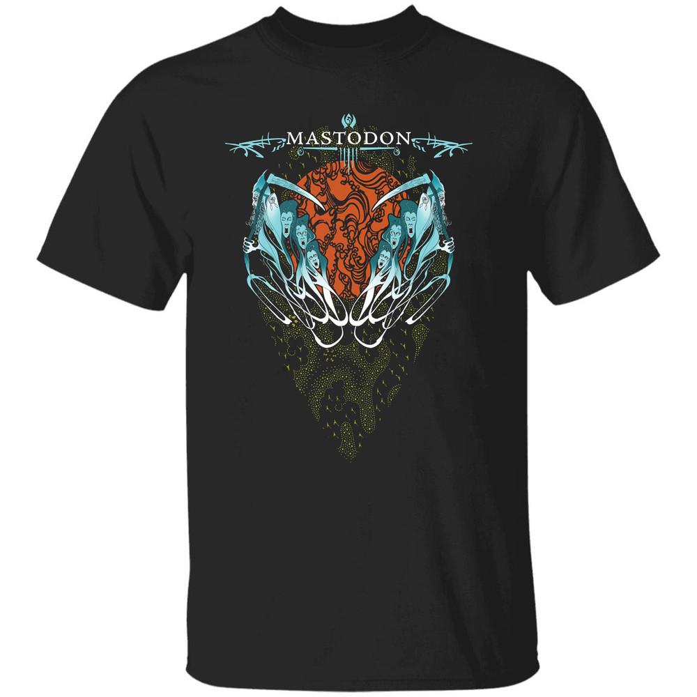 

SALE Mastodon Concert Tour T-shirt Black Cotton Tee All Sizes S to 5XL Unisex T-Shirt L