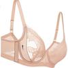 Aimer Women's Underwear, Spring And Summer Lightweight Breathable Mesh, Sexy Lace, Minimizes Appearance of Large Breasts