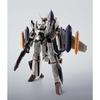 Bandai Tamashii Nations - Macross - Figurine Hi-Metal R Chogokin VF-0S Phoenix (Roy Focker Use) &amp; QF-2200D-B Ghost Set 14 cm