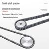 Double Row Industrial Transmission Chain with Single Row Sprocket for Large Chains