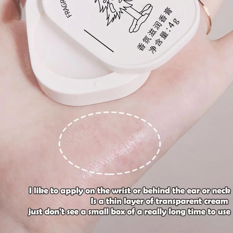 Lime Basil Solid Perfume Women Portable Pockets Solid Balm Mild Lasting Aroma Flowers Fruit Fragrances Body Deodorants Gifts