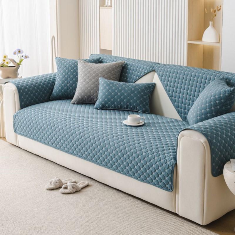 

Противоскользящий защитный чехол для дивана и мебели для гостиной, универсальный хлопковый льняной чехол для дивана, роскошные чехлы для диванов 70X70