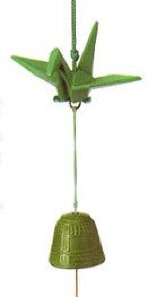 

Origami crane wind chime small