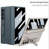 360 All-included Magnetic Hinge Case for Samsung Galaxy Z Fold 7 6 5 4 3 5G with Screen Glass Frame Holder Shockproof Cover