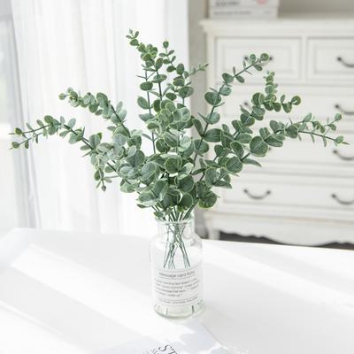 Eukalyptus Simulovaná Květina Jednorázový Pocit Eukalyptus Listy Peněz Řízky Domácí Dekorace Diy Květinová Aranžmá Zeleň Listoví Střelecká Rekvizita