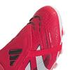 Soccer Spikes Predator Pro Folding Tan NTA44 Lucid Black Cm [Adidas] FG/MG Red/Footwear White/Core (JR0443) 27.0
