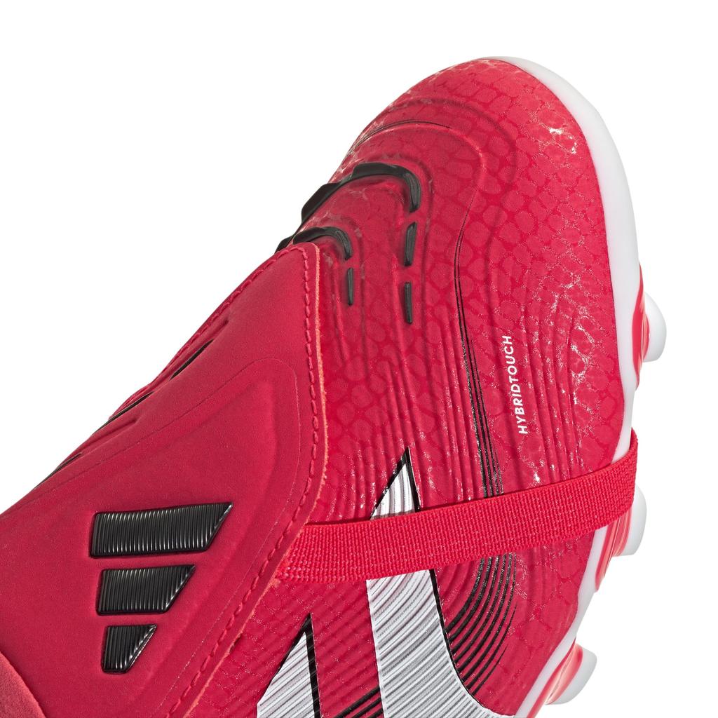 Soccer Spikes Predator Pro Folding Tan NTA44 Lucid Black Cm [Adidas] FG/MG Red/Footwear White/Core (JR0443) 27.0