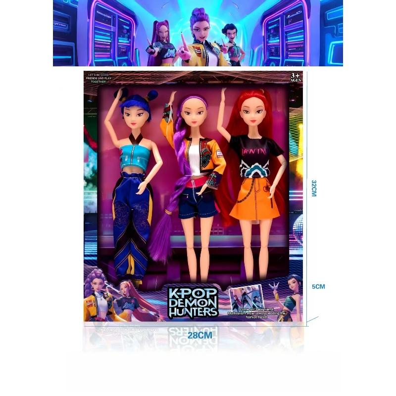 Kpop Łowcy Demonów Figurka Akcji Zabawka Derpys Tygrys Rumi Mira Zoey Sussy Figurka Lalka Dla Fanów Prezenty Świąteczne