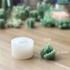3D Cactus Succulents Silicone Mold For Jelly Chocolate Ice Making Cake Baking Gypsum Wax Concrete Candle DIY Resin Art Mould