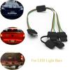 4 Way Y-Splitter Plug Universal for Tailgate Light Bar and Trailer Lights Plug & Play Adapter Extension Harness Wiring Plug 4 Pin Connectors (1) (1)
