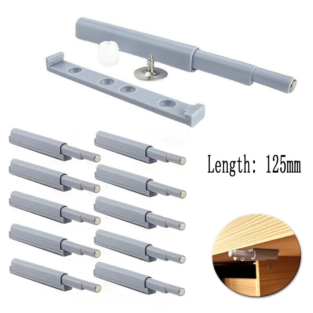 5 STÜCKE Dämpfer Puffer Küchenschrank Schnapper Türstopper Schublade Sanftes und leises Schließen Mit unsichtbarem Griff Haushaltsmöbel Beschläge