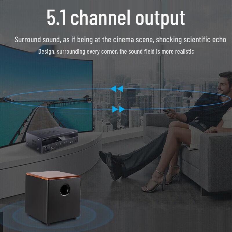 SAST 6.5-inch 5.1 Channel In-Ceiling Speaker System