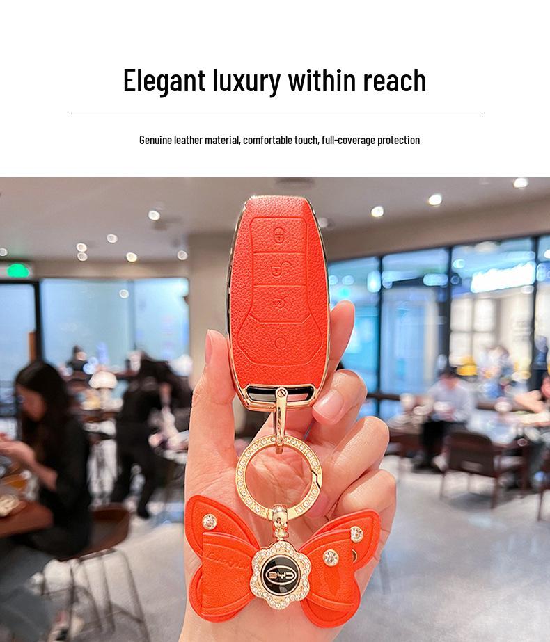 BYD Key Case for Song PLUS, Seagull, Qin L, Han, Seal 06, Tang, Song L, Yuan Pro Models