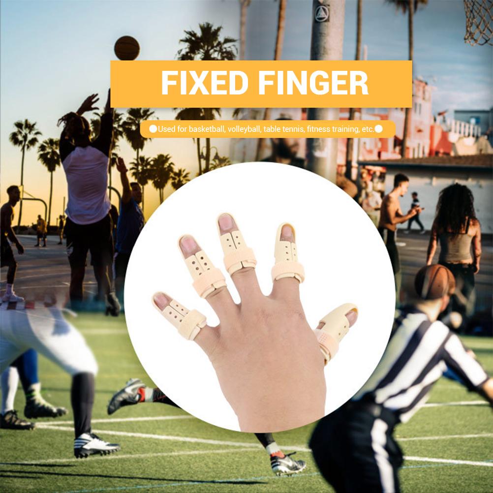 10 Stück Fingerschiene Hammerfingerstütze Schiene Verstellbar 5 Größen Kunststoff Fingerstützschutz