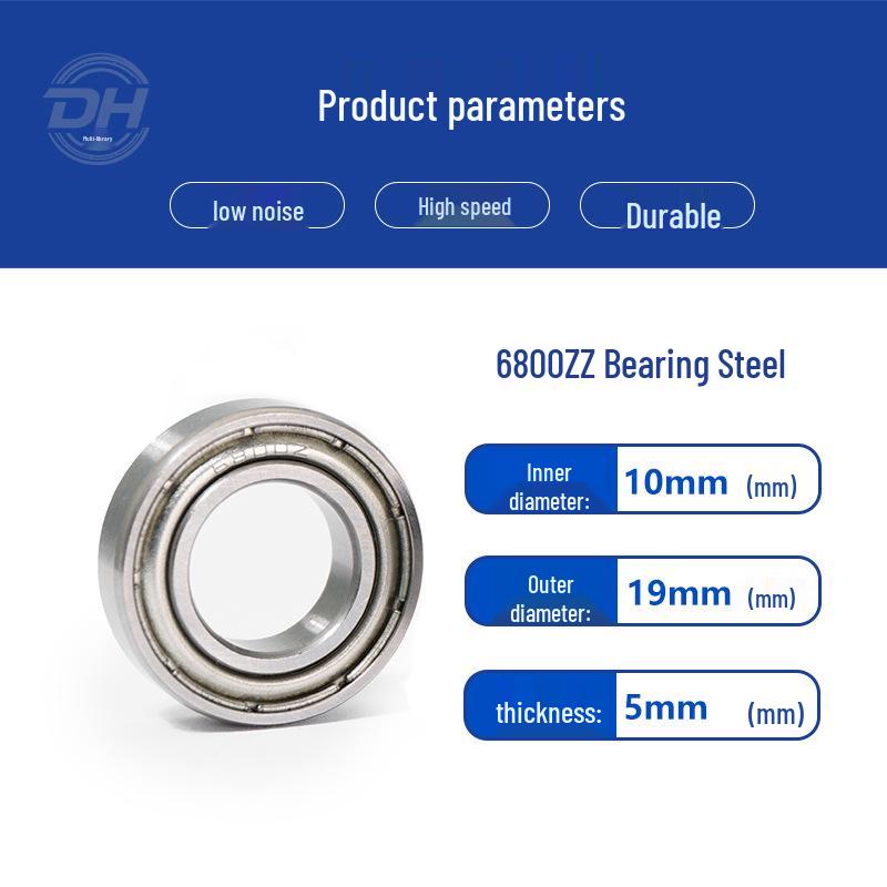 Precision Stainless Steel Ball Bearings: Deep Groove 6007, 6008, Miniature 6003