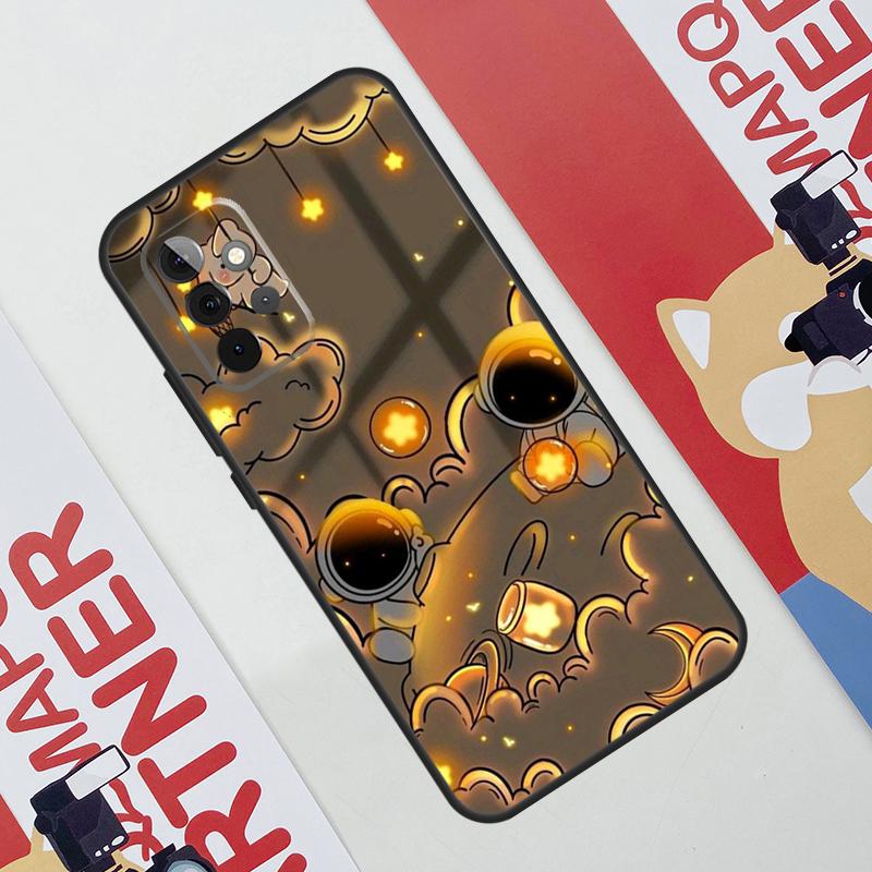 Cute galaxy Astronaut Case For Samsung Galaxy A34 A54 A14 A56 A36 A16 A06 A13 A53 A12 A22 A32 A52 A35 A17 A15 A55