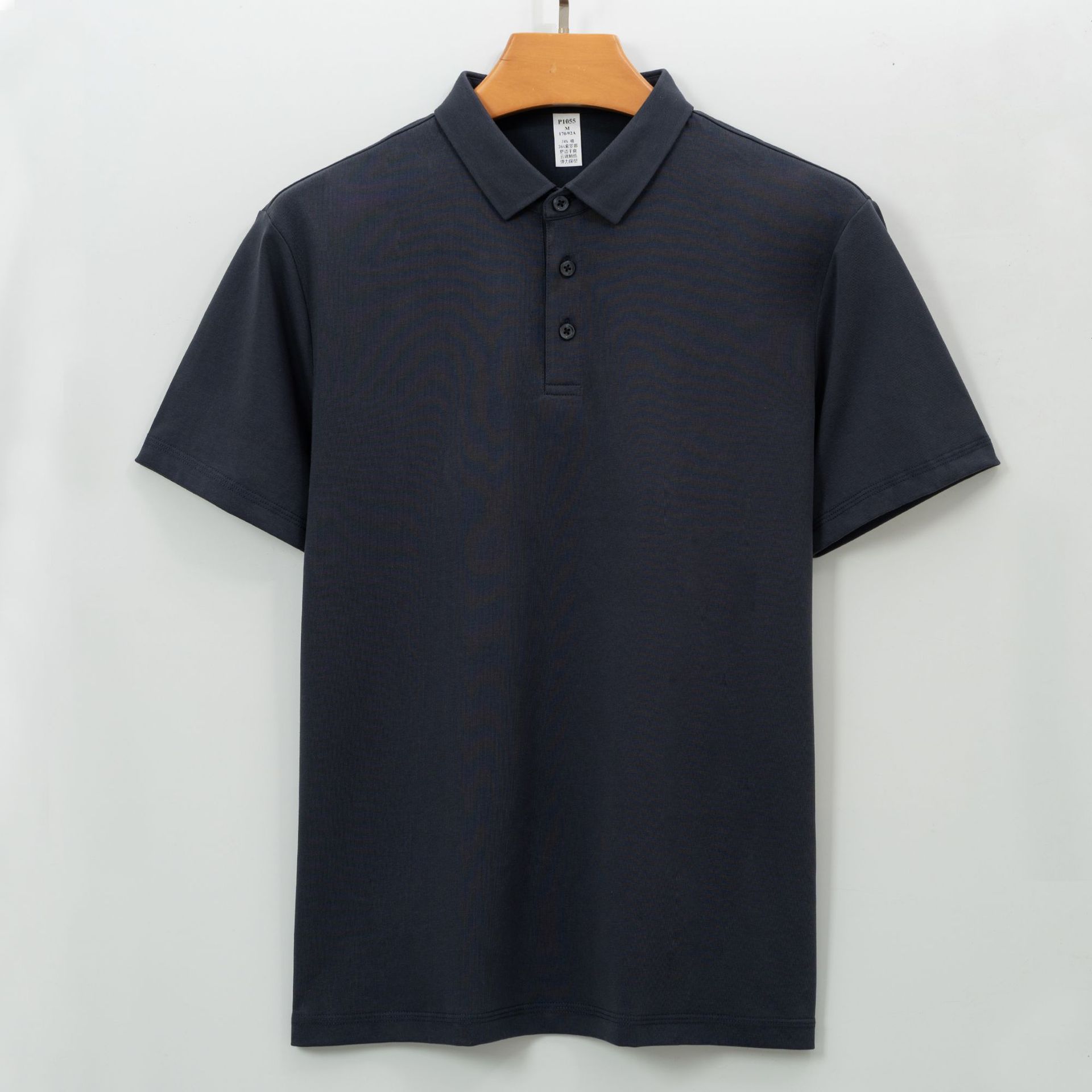 

260 г хлопка поло с короткими рукавами мужская футболка длинная бархатная хлопковая рубашка поло без воротничка XXXXXL