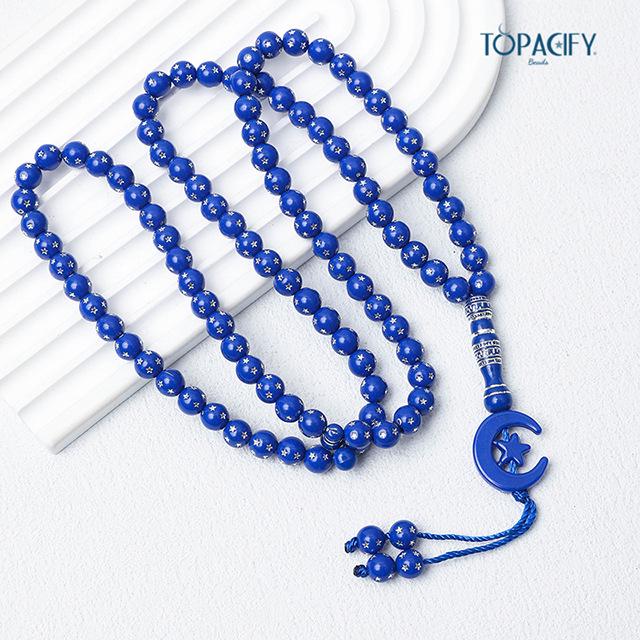 Tasbih Artigianale a 99 Perle: Rosari Musulmani, Gioielli Musulmani del Medio Oriente