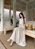 Niche Irregular Cross Satin Tank Top, High-end Swing Midi Skirt, 2026 Summer New Fashion Suit for Women