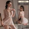 Sex Underwear Sexy Mesh Perspective Lace Pajamas Hollow Passion Uniform Seduction Pure Desire Set 6675