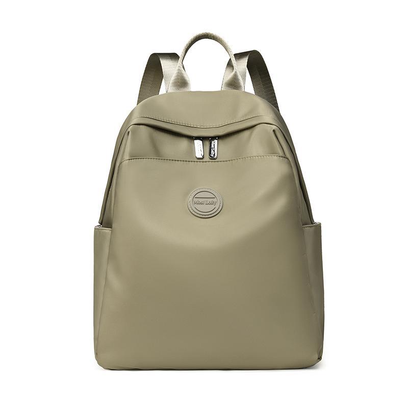 Schoolbag New Bag Women's 1011 Popular Fashion Trend Backpack Travel Large Capacity Oxford Cloth Lightweight Backpack