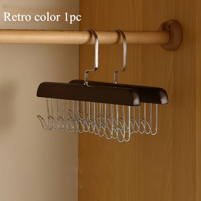 1Pc Multi-function vest underwear suspender hook storage artifact suit clothes hanger hat belt suspender dress hanger
