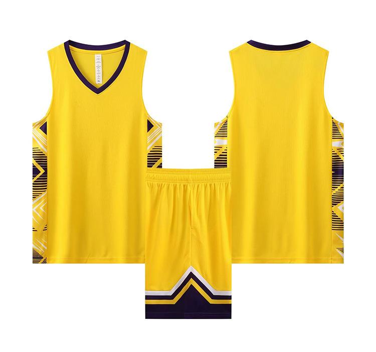 New Basketball Jersey Set Men'S Adult Children'S Game Jersey Training Jersey Vest Jersey Sportswear Summer Clothing